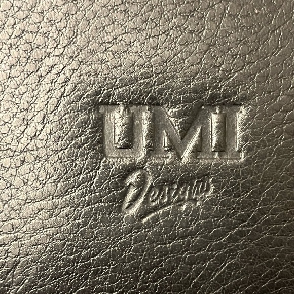 Vintage Y2K leather brief case black brown - Picture 3 of 8